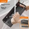 Bathroom Storage Rack, Wall-Mounted Toilet Organizer Without Drilling, Bathroom Accessories Shelf for Shower Room