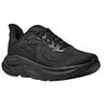 HOKA Clifton 10 Широкие Тройной Черный Женские Кроссовки 1162050-BBLC