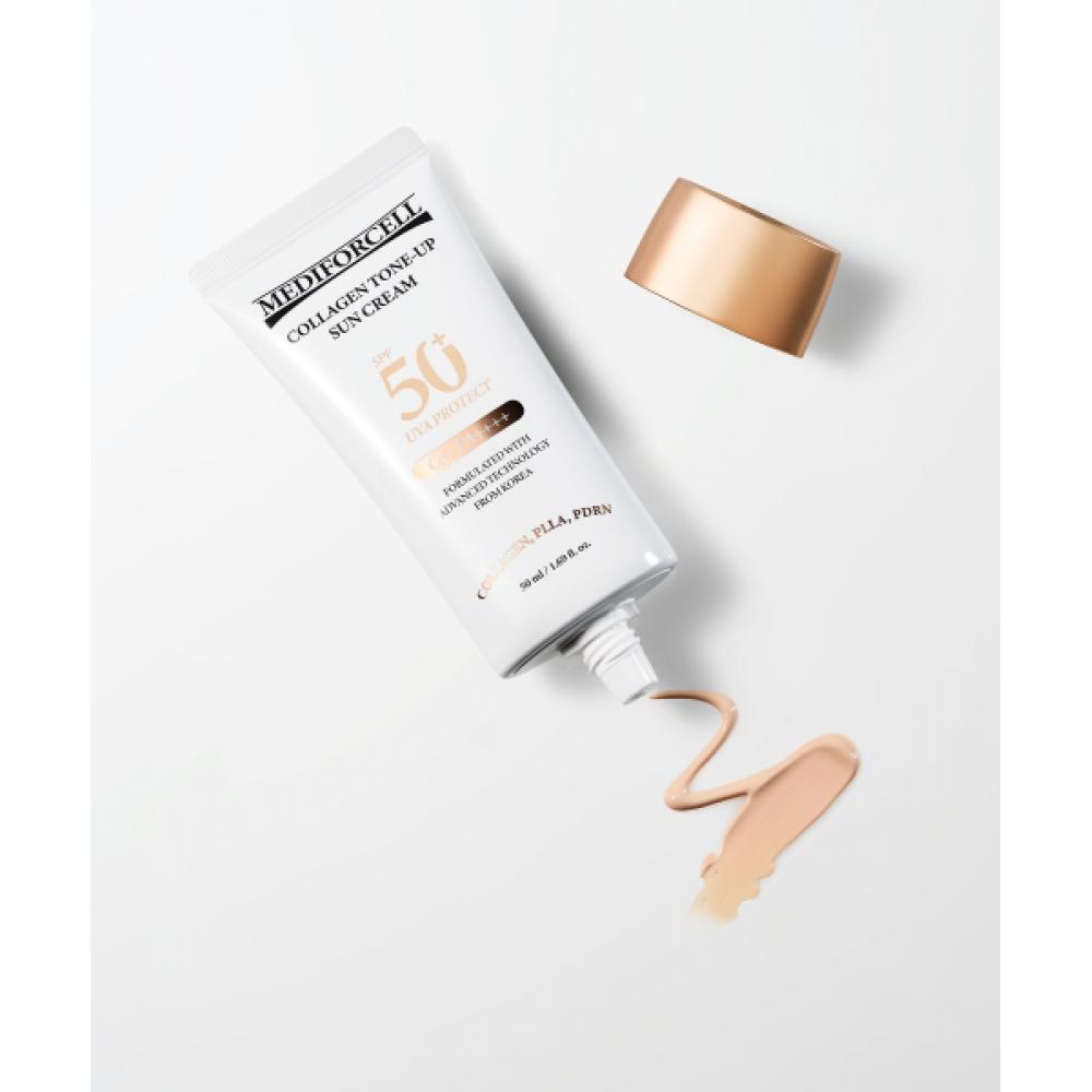 Mediforcell Коллагеновый крем-тон для лица с SPF 50мл
