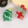 Acrylic Christmas Tree Hair Claw Snowhouse Cartoon Hair Grab Clip Santa Claus Shark Clip  Girl