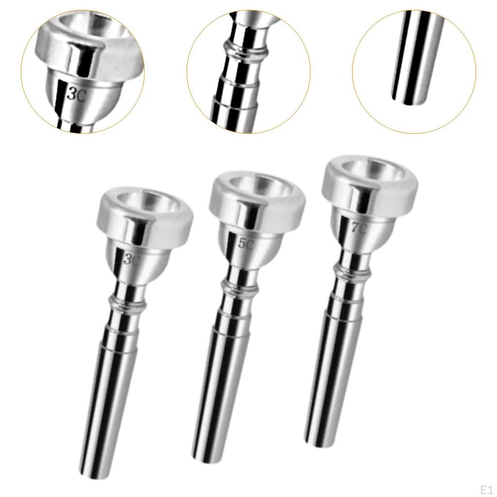 Trumpet Mouthpiece Instrument Accurate Spare Parts for Professional Players