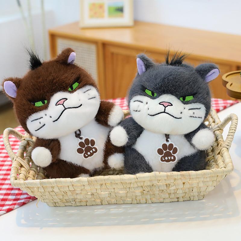 Lucifer Toy Plush Cartoon Cat Stuffed Dolls Bedroom Decoration Kids Cute Gifts