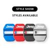 Для Jeep 4 шт. Металлическая наклейка-защита на замок двери автомобиля Для Jeep Wrangler JL JK Renegade Grand Compass Gladiator Cherokee