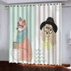 Curtains For Bedrooms Anti Light 3D Animal Cartoon Dog Pattern Curtain For Home Decor Window Treatment For Bedroom, Living Room
