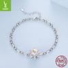 Personalized Minimalist Style Round Box Chain Bracelet Basic Chain S925 Sterling Silver Versatile Bracelet