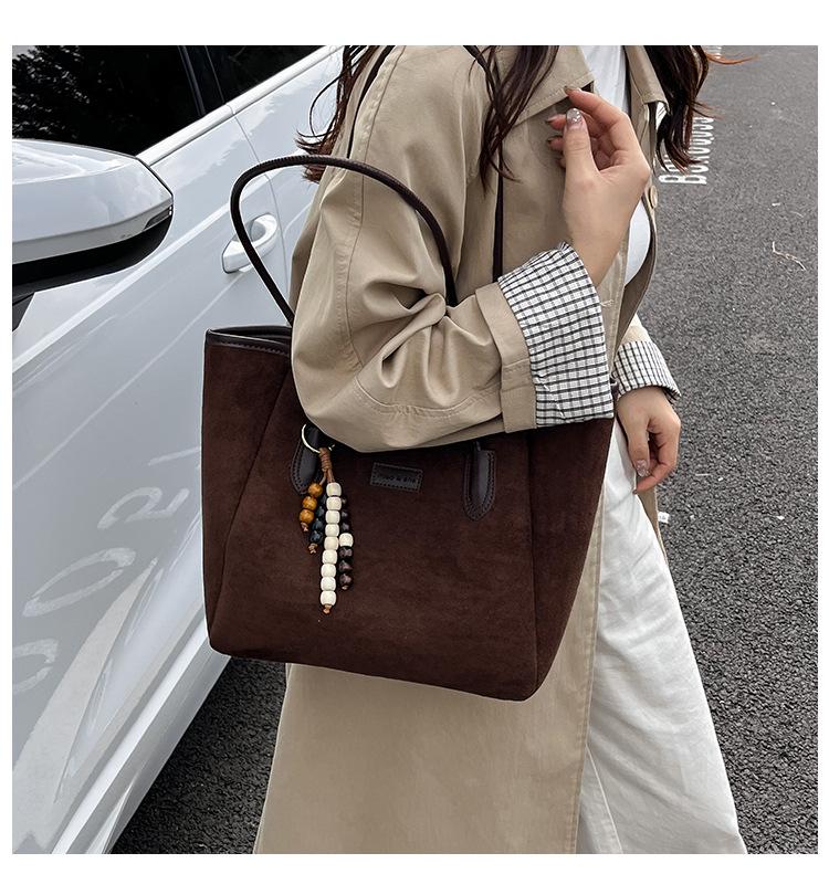 Women's Large Capacity Leopard Print Tote Bag - 2025 Autumn/Winter Edition