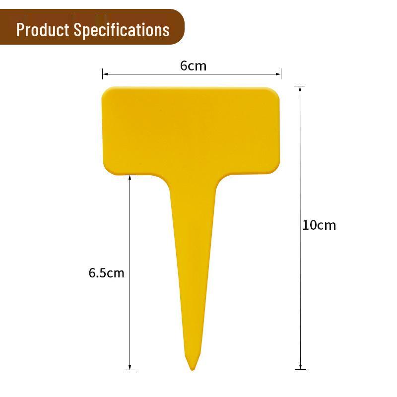 Разноцветные Садовые Бирки для Растений (Пишущие) для Суккулентов и Цветов