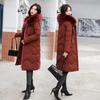New Winter Down Jacket for Women, Mid-length, Middle-aged and Elderly Mother's Wear, Hooded Large Size Thickened Warm Jacket