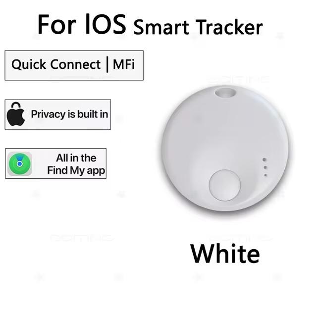 New Mini Smart Tag Bluetooth Luggage Tracker Works with Apple Find My (iOS Only) Item Locator for Key Luggage Backpack