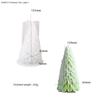 Silicone Scented Candle Molds Tower Christmas Tree Resin Plaster Mold  Party Decoration