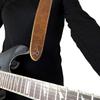 P Leathers Итальянская Кожа Гитара Каштан Perri's Ltd. Ремень, 2-дюймовый,