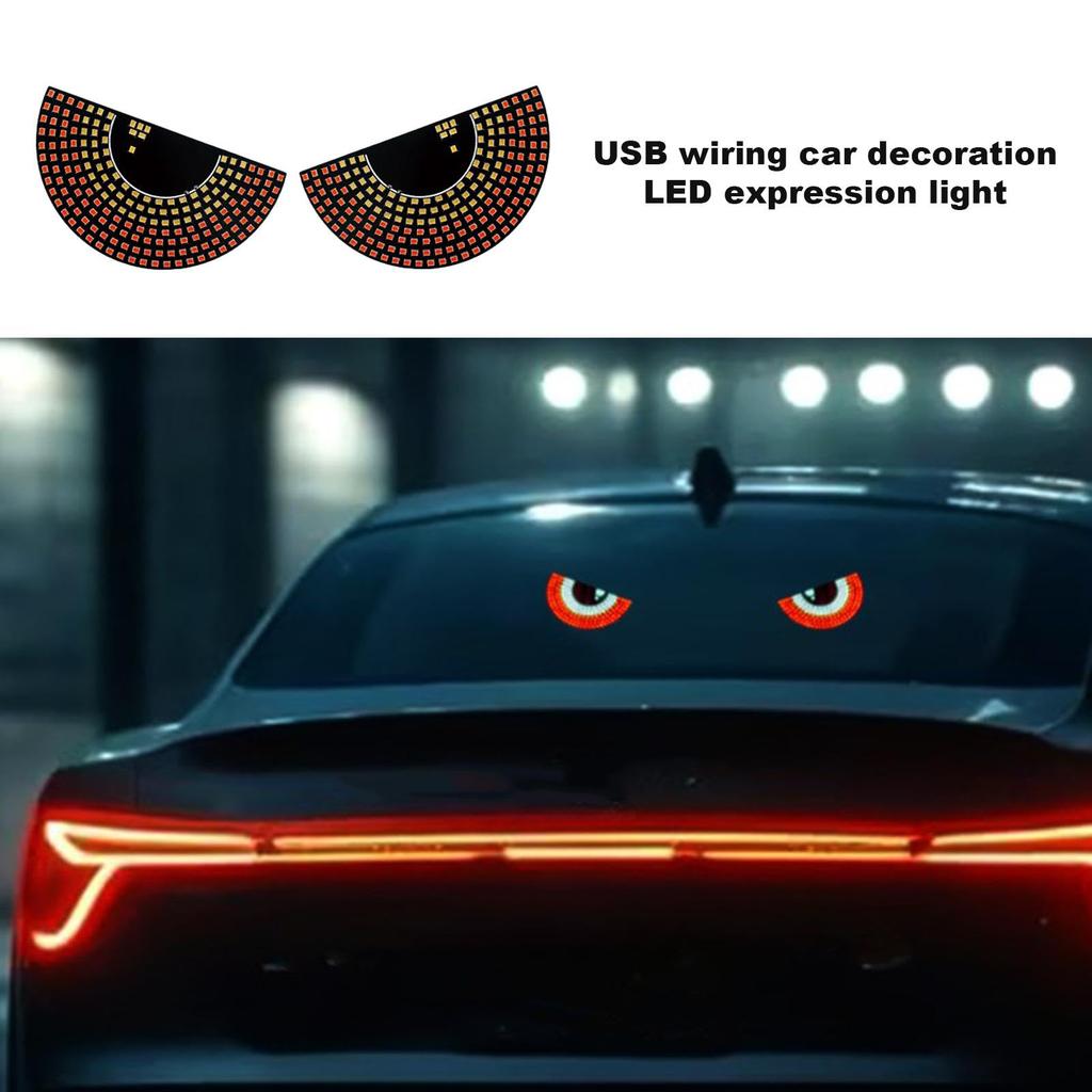Светодиодная подсветка Devil Eyes для окна автомобиля, Подсветка Devil Eyes для автомобилей, Автомобильный светодиод