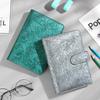 Supplies Magnetic Buckle Loose Leaf Leather Binder Notebook Cover Binder Pockets Paper Holder