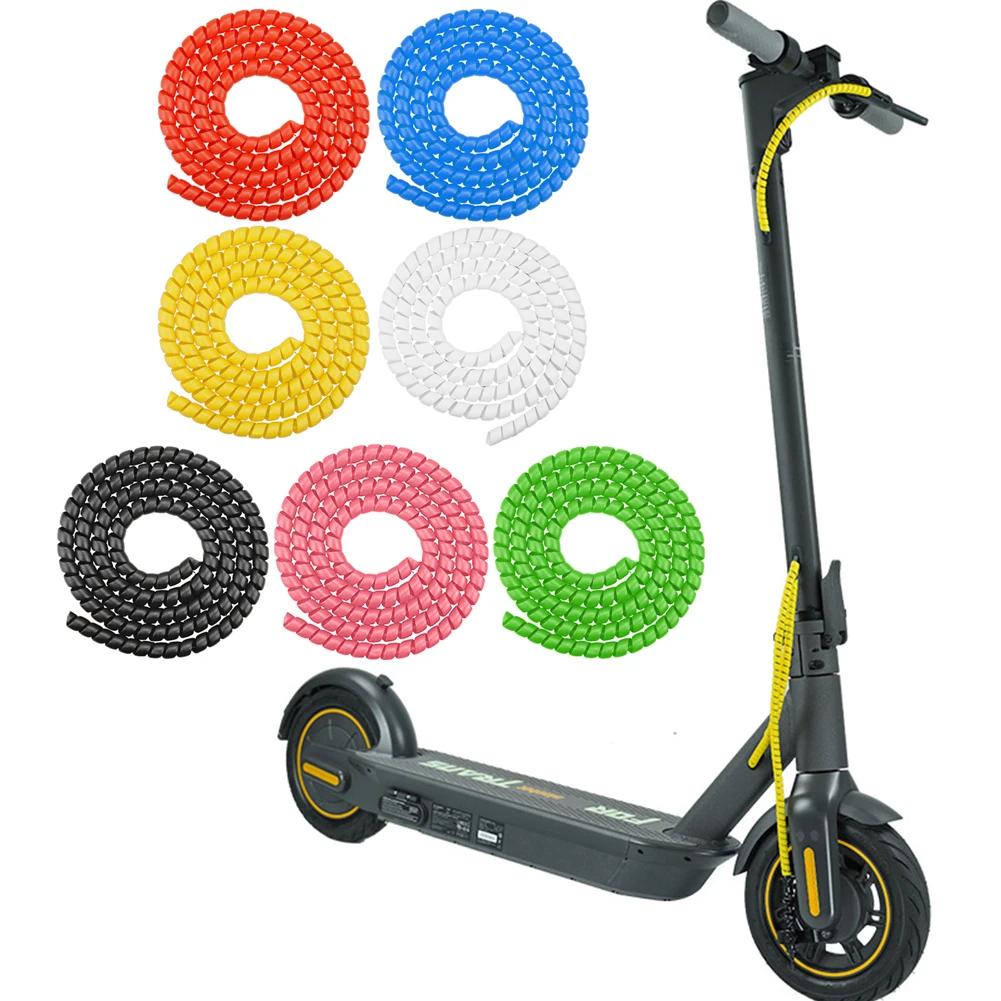 1.3m Line Organizer Pipe Protection Spiral Wrap Universal Electric Scooter Cable Protection Cover Wear-resistant for M365 PRO 2