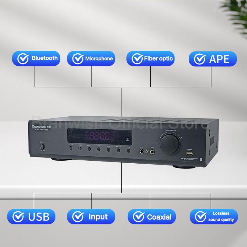 150 Вт + 150 Вт усилитель высокой мощности Hifi Fever 5.1 усилитель усилитель динамика Audido звуковая система домашнего кинотеатра Bluetooth KTV