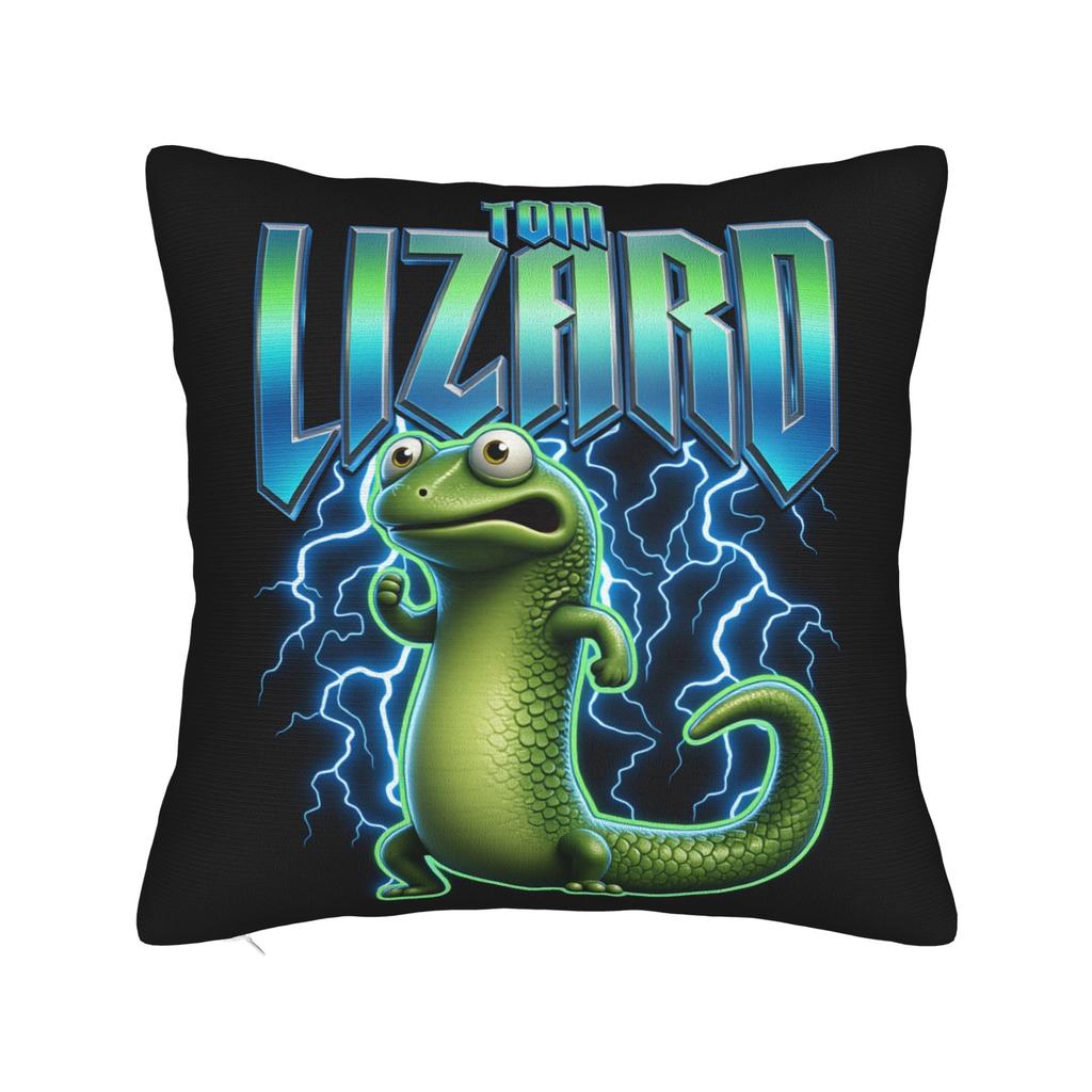 Lizard Meme Pillow Case Funny Pillow Cover Comfy Pillowcases For Couch Sofa Bedroom