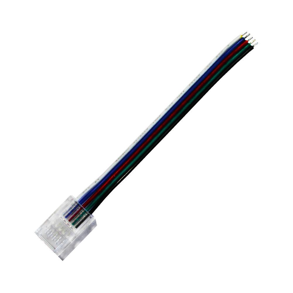 Quick connector for RGBW LED strips 5PIN SMD IP20 PCB 10MM tape cable 10cm