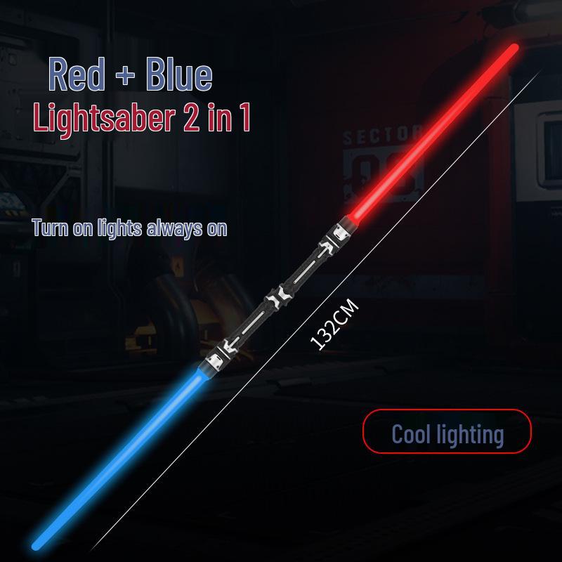Звездные войны Дуэль на светящихся палочках: Фантастический игрушечный световой меч для детей