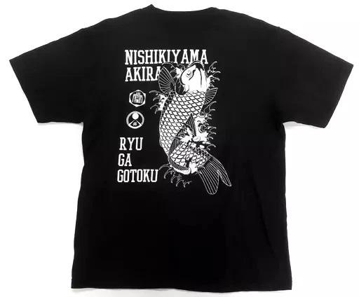 Akira Nishikiyama Choose! Black Cotton T-Shirt L Clothing, Casual, Used