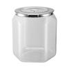 Food-Grade Transparent Storage Jar - Thickened, Moisture & Dust-Proof, Fresh-Keeping Kitchen Grain Container.