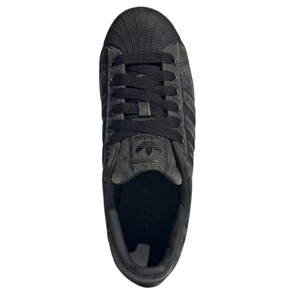 adidas Superstar 82 Выцветший Деним Черный JQ3240