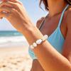 Colorful Design Beaded Bracelets Chunky Beads Handmade Jewelry Statement Resin Bracelet  For Women