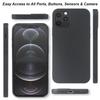 For iPhone 12/12 Pro Case GRS Certified RCS Eco-Friendly Material Single Side Matte Slim Anti Drop Phone Cover