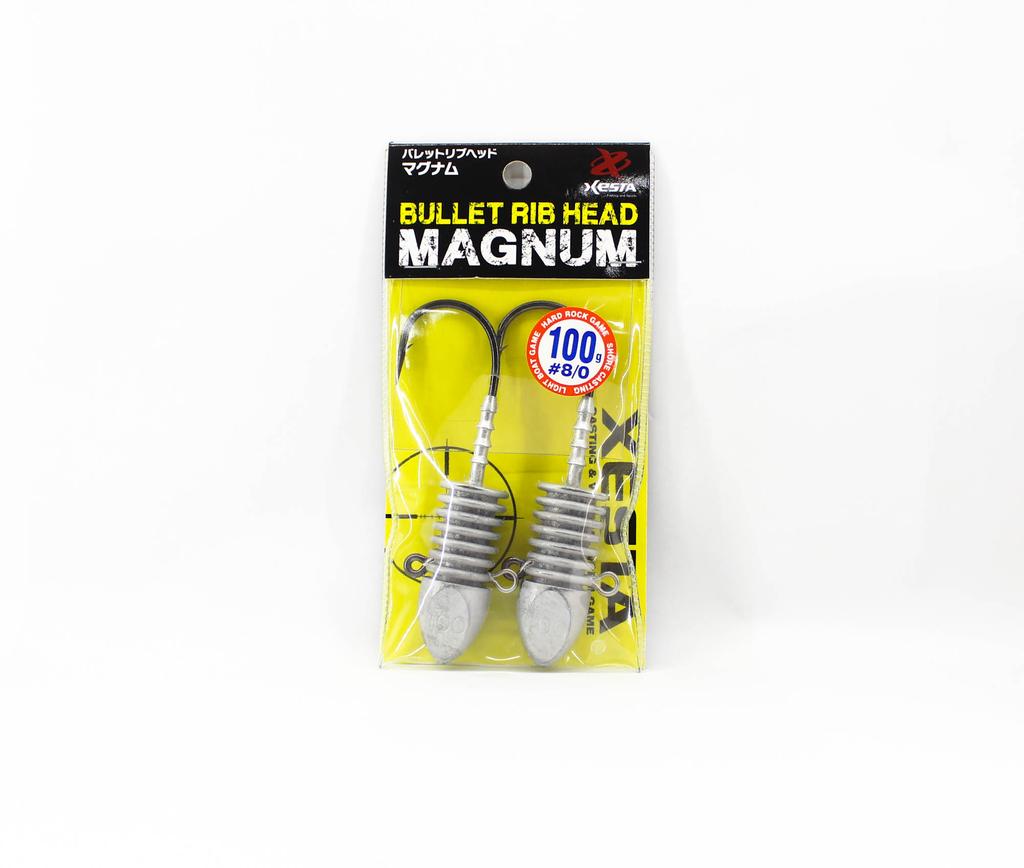 Xesta Jig Head Bullet Rib Magnum 100 grams Size 8/0 (1953)
