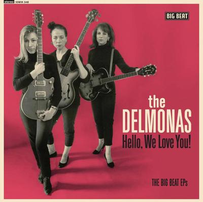 10-дюймовая пластинка DELMONAS - Привет, мы тебя любим! The Big Beat EP 10WIK348 BIG BEAT 2021 UK Rock