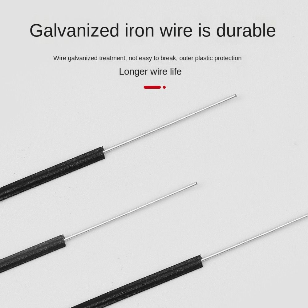 White Twist Ties Black Fix Strings Iron Wire Ties Cable Fasteners