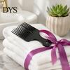 Travel Size Hair Comb 12Pcs Afro Pick for Women & Men, Wide Tooth Detangling Lifting Comb, Plastic Styling Long Thick Curly Quick