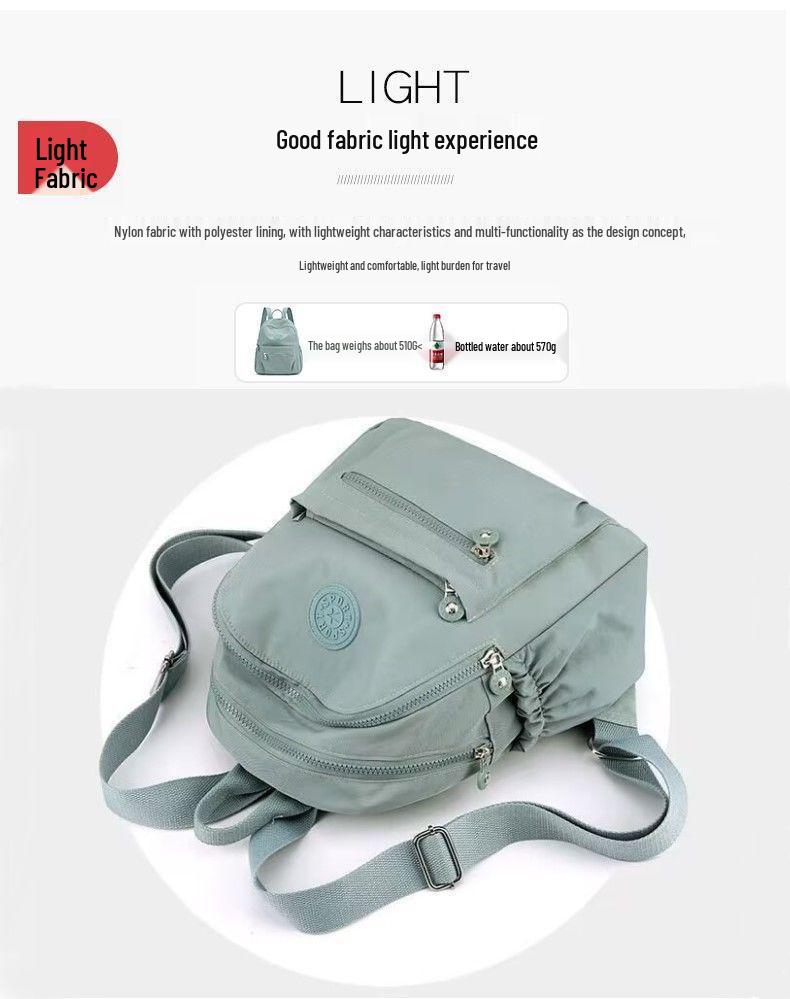 Женский рюкзак большой вместимости 2025 - Универсальный, легкий, модный дорожный и школьный рюкзак для студентов колледжа