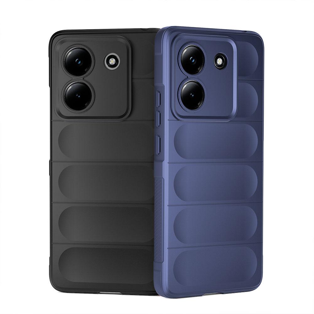 KEYSION Противоударный матовый чехол для телефона Xiaomi POCO M7 Pro 5G Противоскользящий мягкий силиконовый чехол для телефона Xiaomi POCO M7 Pro 5G