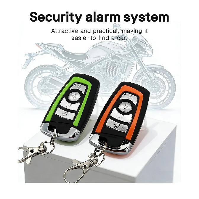 1 Way Motorcycle Alarm System Anti Theft Kit 125dB Loud with Vibration Sensor DC 12V Security Alarm for Car Motorcycle