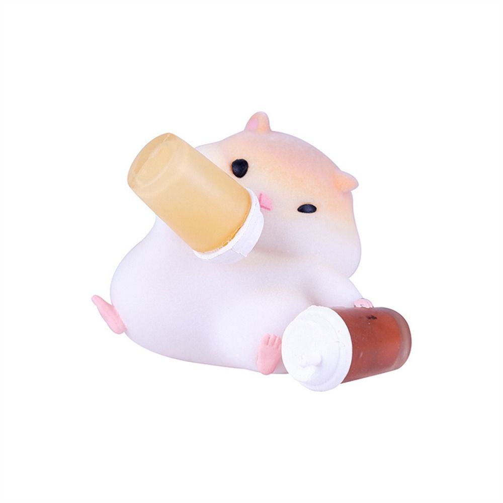 Foodie Series Gourmet Hamster Figures Hamster Clarke Figures  Car Interior Decoration