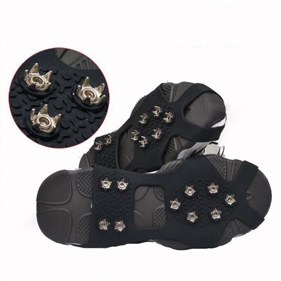 Нескользящие шипы для зимних походов по льду, шипы для скольжения, шипы для снегоступов, кошки для походов