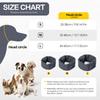 Dog Calming Hoodie with Noise-Reducing Ear Covers for Anxiety Relief - Soft Headband Muff for Dogs