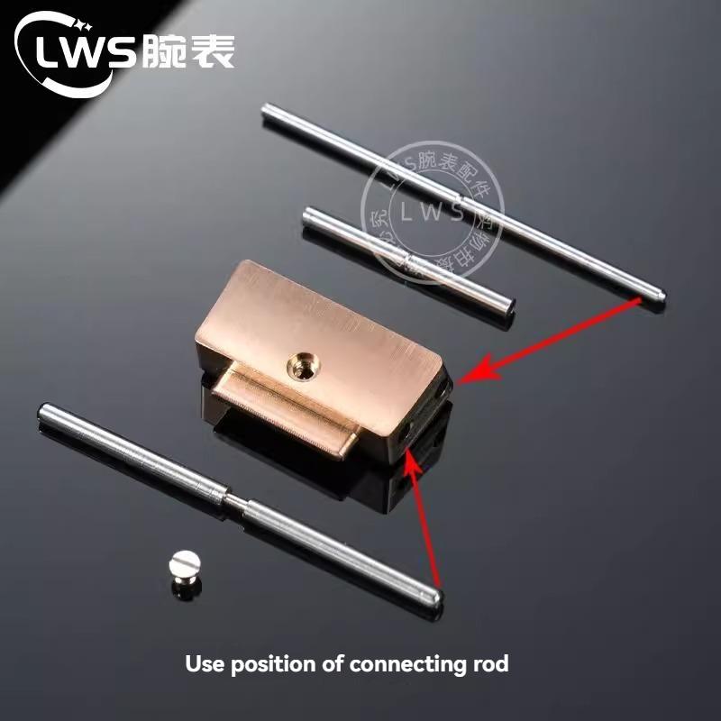 Для Pa-tek Philippe Nautilus Ремешок из стали Ремешок из силикона Ремешок из воловьей кожи Соединительный стержень Сквозной болт с инструментами Аксессуары для часов