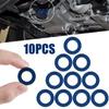10pcs Oil Drain Gasket Washers Seals Rings for Toyota Lexus Washers Seals Rings Replacement Oil Drain Gasket OEM 9043012031