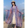 Skin Friendly And Breathable Warm And Versatile Home, Autumn And Winter Women'S Travel Shawl, Thick Cloak, Air Conditioning Blanket
