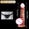 Realistic Dildos for Women Skin Sliding Foreskin Testicles Dildo Anal Vaginal Stimulation Strapon Big Penis Sex Toys for Woman