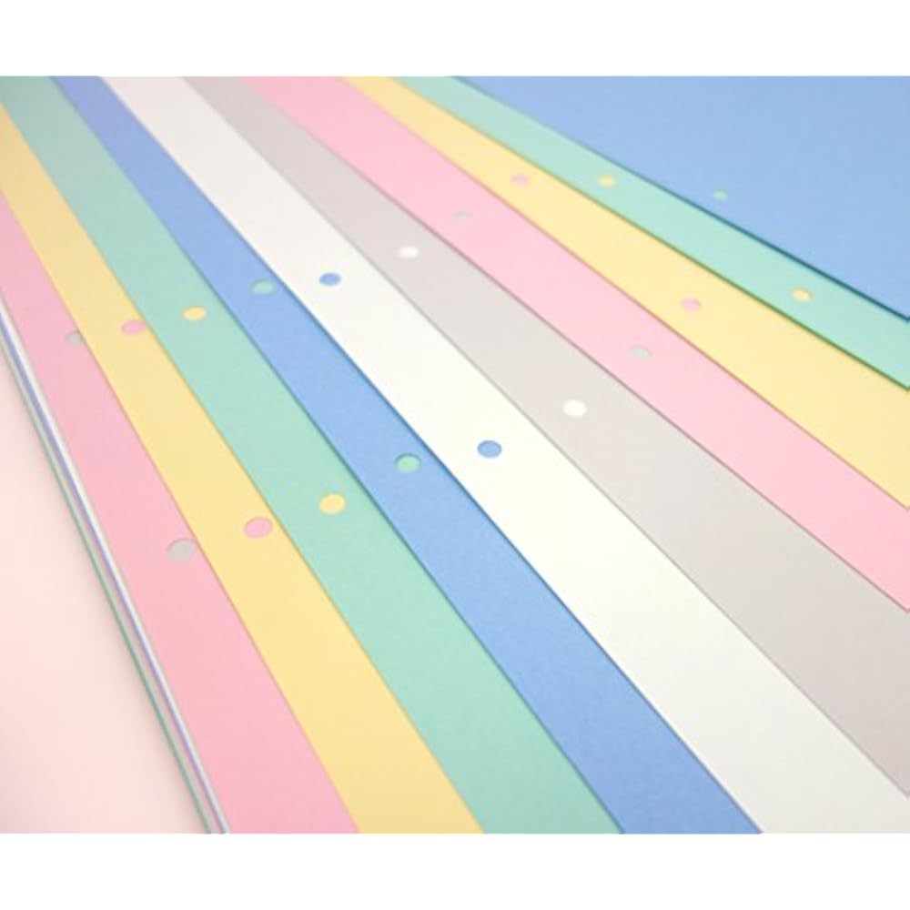 Kokuyo Индекс-разделитель для файла Цветной A3 2 отверстия 5 стопок 10 пар Shiki-90