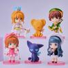 Cardcaptor Sakura Магическая Девочка Аниме Фигурка Действия Украшение Фигурки Домашний Декор Настольный Автомобиль Коллекция Куклы Модель Подарок Игрушка
