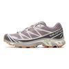 SALOMON XT-6 Шнуровка Плоский Круглый Носок Сетка Низкий Верх Contagrip Повседневные Кроссовки для Трейлраннинга Унисекс красно-коричневый 471482