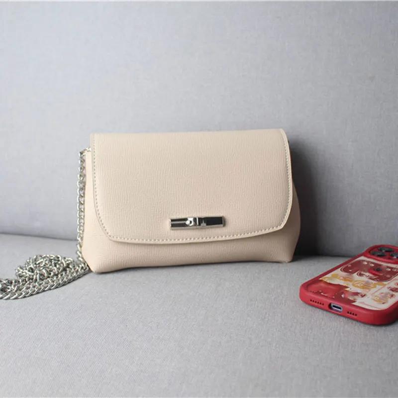 Новая женская кожаная сумка на одно плечо, диагональная сумка-трансформер, универсальная сумка для обеда, модная женская сумка