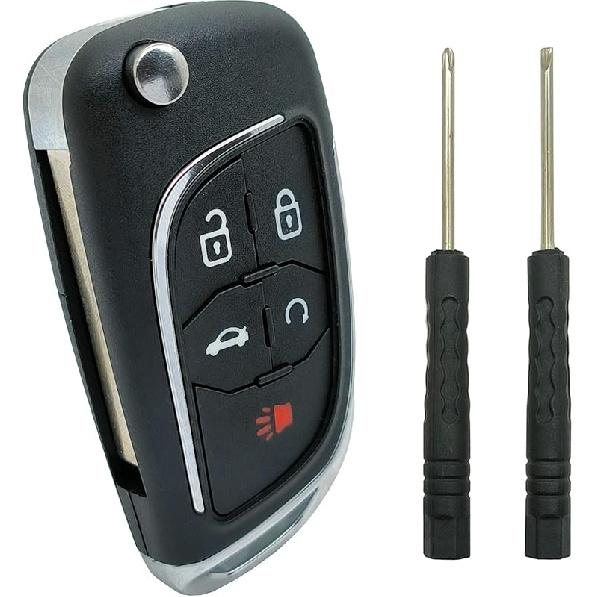 Замена корпуса брелока подходит для Chevy Cruze Malibu Equinox Sonic Impala GMC Terrain Buick Regal Lacrosse 2010 2011 2012 2013 2014 2015 2016