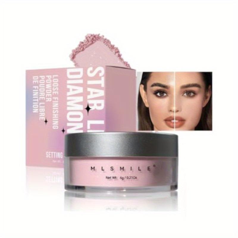 4 цвета фиксирующей пудры, мерцающая финишная пудра, контроль жирности для стойкого макияжа, легкая рассыпчатая водостойкая пудра, делающая кожу пушистой,