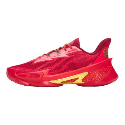 Curry Brand Серия кроссовок Curry 7 Рождество с Currys Мужские кроссовки Черный Красный Гонщик-Красный 3027983-600