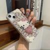 DIY полный бриллиант Hello Kitty подходит для чехла для мобильного телефона Apple 16 Apple 14PROMAX всесторонний 14 премиум 13 милый 12P