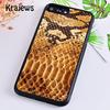 Krajews Cool Snake Texture Phone Case Cover For iPhone 17 Air 16 15 14 plus 12 13 pro max coque Shell Fundas